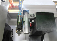 স্বয়ংক্রিয় CNC পাইপ কাটন মেশিন স্টেইনলেস স্টীল মেটাল ফাইবার লেজারের 380V / 50Hz