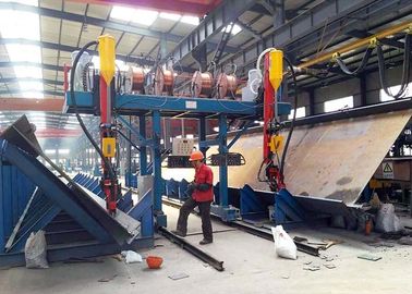 2000mm ওয়েব উচ্চতা এইচ বিম লাইন, স্বয়ংক্রিয় টি প্রকার SAW এইচ বীম কাটন মেশিন