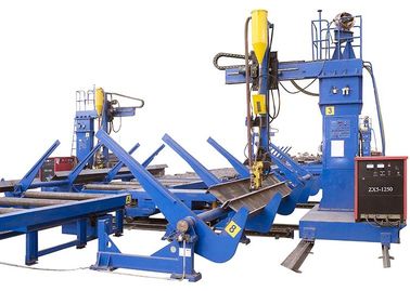 স্বয়ংক্রিয় Cantilever প্রকার SAW ঢালাই মেশিন, ইস্পাত গঠন এইচ বীম সমাবেশ মেশিন