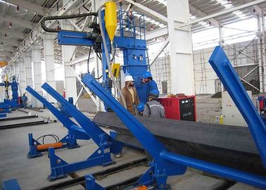 স্বয়ংক্রিয় Cantilever প্রকার SAW ঢালাই মেশিন, ইস্পাত গঠন এইচ বীম সমাবেশ মেশিন