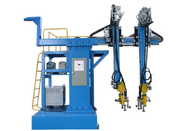 Cantilever টাইপ পিছনে CO2 ঢালাই মেশিন, স্বয়ংক্রিয় ইস্পাত বক্স সমাবেশ মেশিন