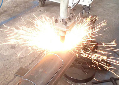 ল্যাম্প ডোর লেজার টিউব কাটন মেশিন, 50 Hz কাস্টম রঙ CNC পাইপ কর্তনকারী