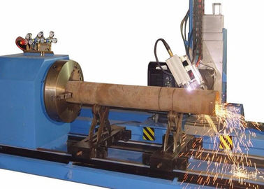 5-অক্ষ CNC পরচুল্ লাইন ইস্পাত টিউব কাটার মেশিন / 6-150 মিমি পাইপ লেসার কাটন মেশিন