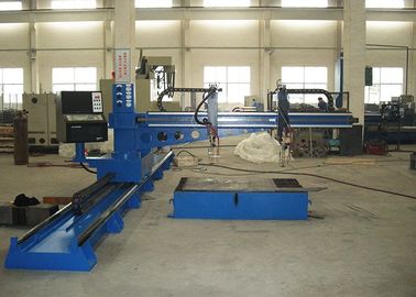 নিজস্ব গ্যাস CNC প্লাজমা কাটন মেশিন CNC3-2500X6000 ক্যান্টিসিল টাইপ ডবল গ্যাস টর্চ