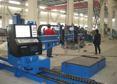 নিজস্ব গ্যাস CNC প্লাজমা কাটন মেশিন CNC3-2500X6000 ক্যান্টিসিল টাইপ ডবল গ্যাস টর্চ
