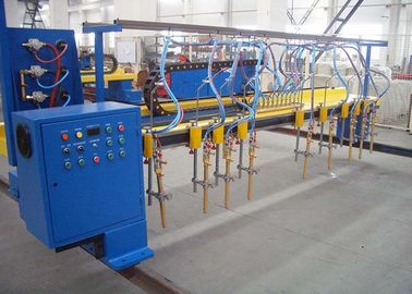 4000X8000mm এইচ বীম উৎপাদন লাইন (9 + 1) জন্য স্ট্রিপ গ্যাস কাটার মেশিন