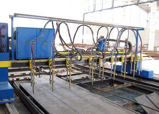 CNC5-4000X12000 হিম প্রক্রিয়াকরণ লাইন জন্য প্যাটার্ন টাইপ স্ট্রিপ শিখা কাটন মেশিন