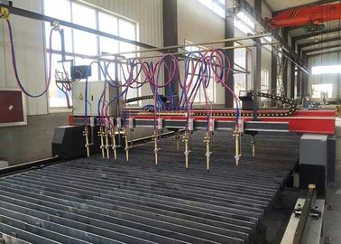 এইচ বিম উত্পাদনের লাইন জন্য CNC প্যাঁচানো প্রকার স্ট্রিপ শিখা এবং প্লাজমা কাটার মেশিন