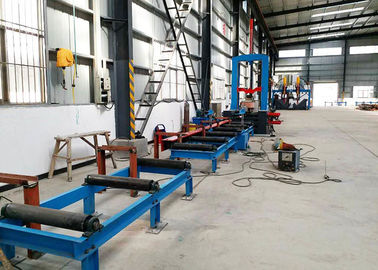 HZL-1500 হাইড্রোলিক স্বয়ংক্রিয় সেন্টারেিং এইচ মরীচি সমাবেশ মেশিন 1500mm ওয়েব উচ্চতা