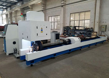 স্টেইনলেস স্টীল মেটাল ফাইবার CNC পাইপ কাটন মেশিন 2000W স্বয়ংক্রিয় 6mm বেধ