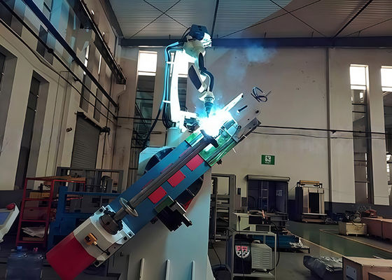 300A মিশ্র গ্যাস রোবট ঢালাই সিস্টেম এস্কোলেটর ধাপে এক্সেল 0.8-1.4mm ওয়্যার ব্যাসের জন্য